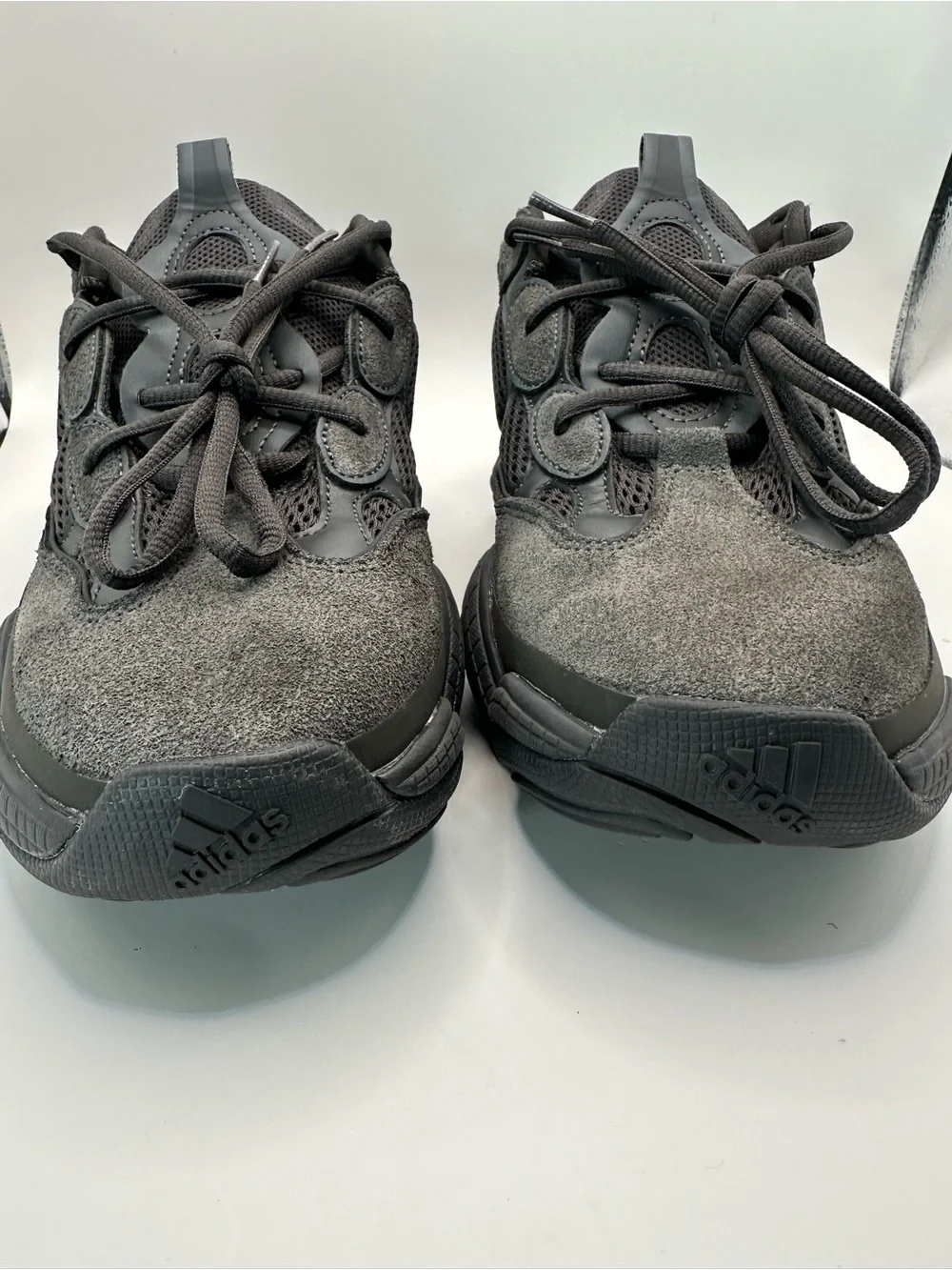 adidas Yeezy 500 Utility Black Men's Suede Mesh Athletic Sneakers size 11